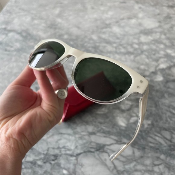 SEE Eyewear Ombre Rimmed Sunglasses with Box White main image 8
